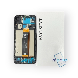 Дисплей с Рамка за Galaxy A12 Nacho A12s / SM-A127F /BV065WBM-L0A-8K02_R0.0 BOE Черен кабел / LCD +Тъчскрийн 