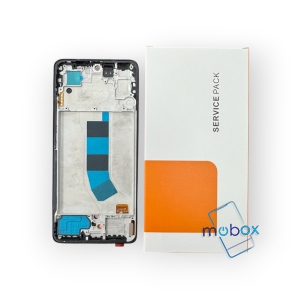 Дисплей с рамка за Xiaomi Redmi Note 13 4G, 23124RA7EO, 23129RAA4G, 23124RA7E0/ Service Pack кутия