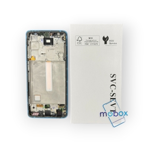 Samsung Galaxy A52s 5G  / A528 , SM-A528B /Service Pack/ Full Original/ LCD Дисплей+ Рамка/ Blue