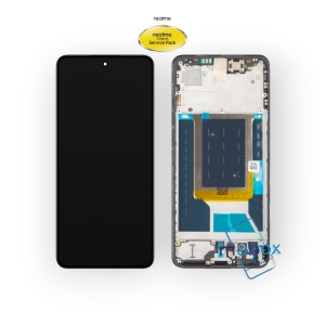 Оригинален дисплей с рамка за Realme 14 5G/ RMX5070 / Service Pack Full Orginal/ 621039000086 / LCD+Тъч скрийн/ Черен