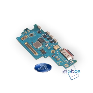 Оригинален блок захранване ( PCB ) за Samsung Galaxy S21 FE / SM-G990 с микрофон, Service Pack / GH96-14548A