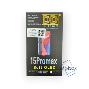 DD Soft OLED Дисплей за iPhone 15 Pro Max / LCD +Тъч скрийн /FHD/120 Hz