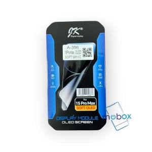 Soft OLED Дисплей за iPhone 15 Pro Max/ LCD +Тъч скрийн /JK -/ ORG IC /Pass Diagnostic