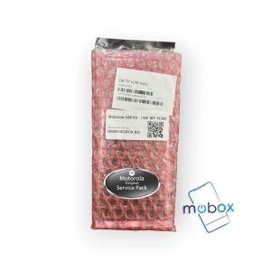 Оригинален дисплей с рамка за Motorola G85 5G / XT2427 / LCD+Тъч скрийн Full Original Service Pack 5D68C24854, 5D68C24989, 5D68C29585/Black/ Черен