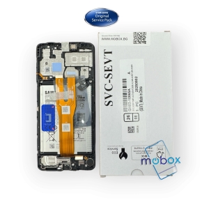 Оригинален дисплей с рамка, с батерия за Samsung Galaxy A06 / SM-A065F, SM-A065M/ LCD +Тъч скрийн Service Pack Full Original / GH83-10865A