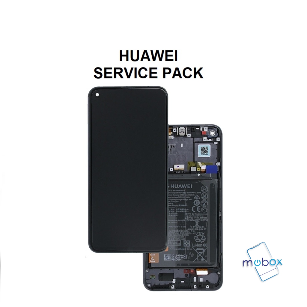 Huawei Honor 20 Nova 5T /YAL-L21, YAL-xx/Service Pack/ Full Original/ LCD Дисплей+ Рамка+ Батерия/ Black
