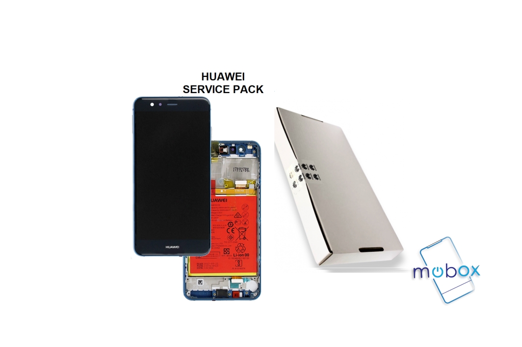 Huawei P10 Lite /WAS-LX1, WAS-LX2, WAS-xx/Service Pack/ Full Original/ LCD Дисплей+ Рамка+ Батерия/ Blue