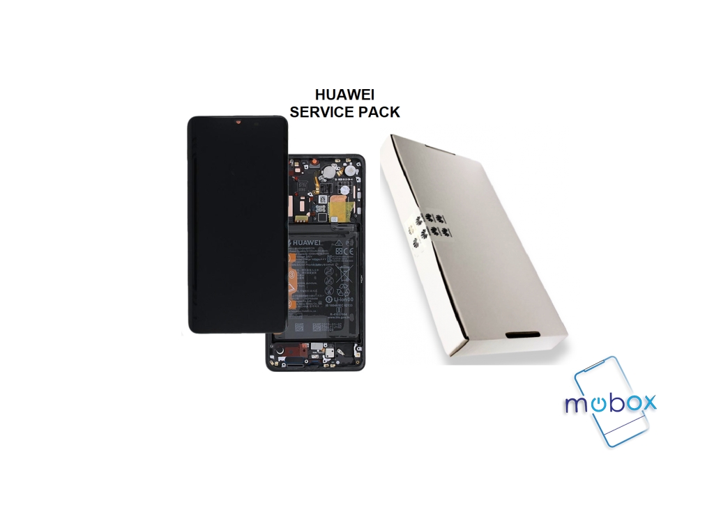 Huawei P30 Pro /VOG-L29, VOG-L09, VOG-xx//Service Pack Full Original/ LCD Дисплей+ Рамка/ Black