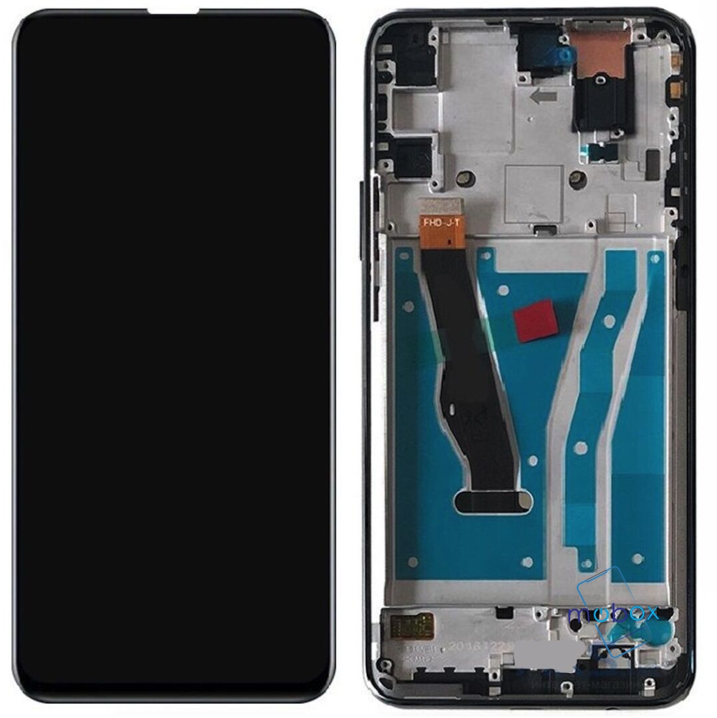Huawei P Smart Pro / STK-L21/ с 3бр. Камери / LCD Дисплей+ Рамка черен