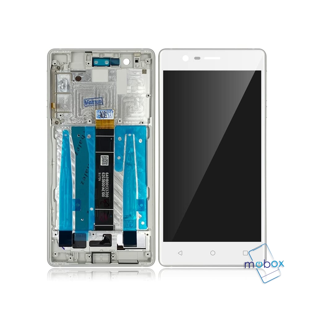 Nokia 3 TA-1020 TA-1028 TA-1032 TA-1038 /Full original/ LCD Дисплей+ Рамка/ бял