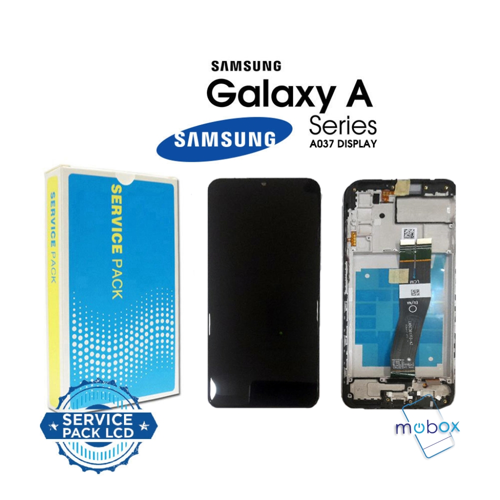 Samsung Galaxy A03s / A037F /Service Pack/ Full Original/ LCD Дисплей+ Рамка/ 160mm