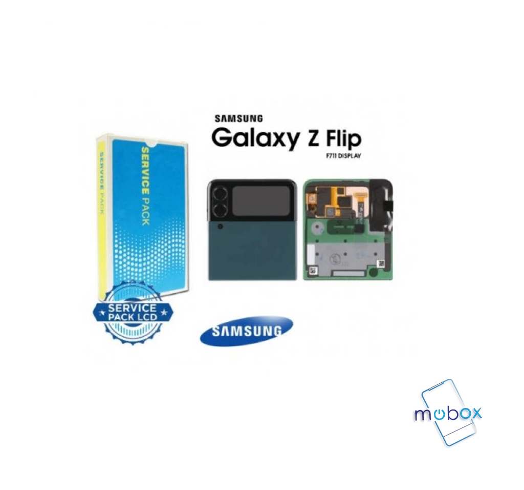 Samsung Galaxy Z Flip-3 SM-F711 OUTER LCD/ Service Pack/ Full Original/ Малък, виншен дисплей на капака/ Pink