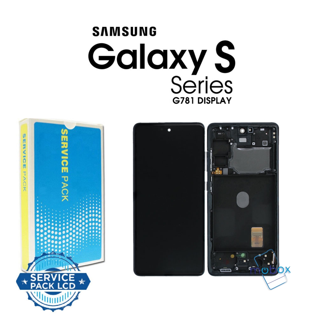Samsung Galaxy S20 FE 4G/5G / SM-G780B/SM-G781B /Service Pack/ Full Original/ LCD Дисплей+ Рамка/ Navy Black