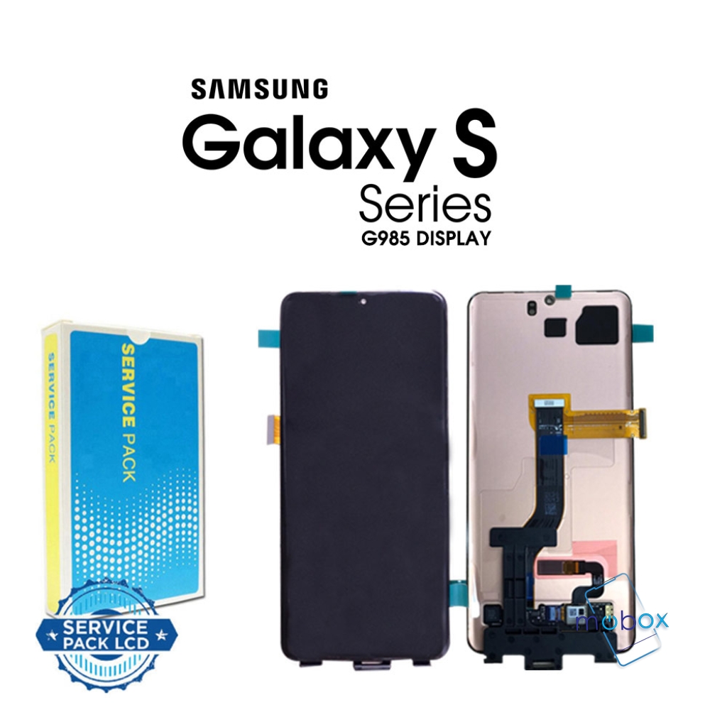 Samsung Galaxy S20 4G/5G SM-G980/G981  Service Pack/ Full Original NO FRAME / LCD Дисплей+Тъч скрийн
