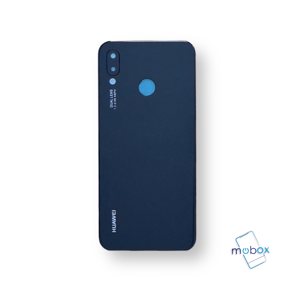 Заден капак за Huawei P20 lite със стъкло камера/ ANE-LX1 / Задно стъкло / Черен