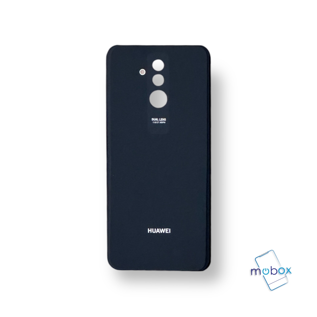 Заден капак за Huawei Mate 20 Lite/ черен/ Задно стъкло