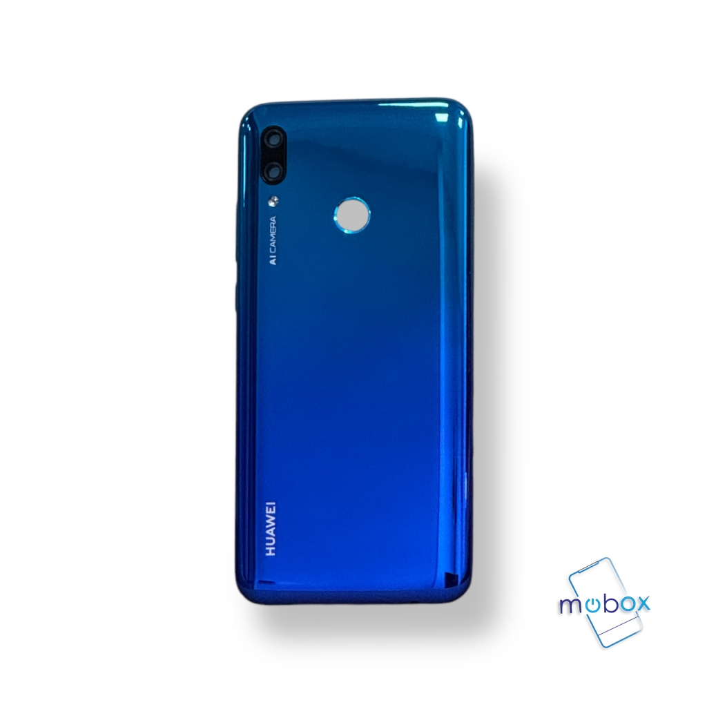 Заден капак за Huawei P Smart 2019 със стъкло камера /синьо/  Задно стъкло