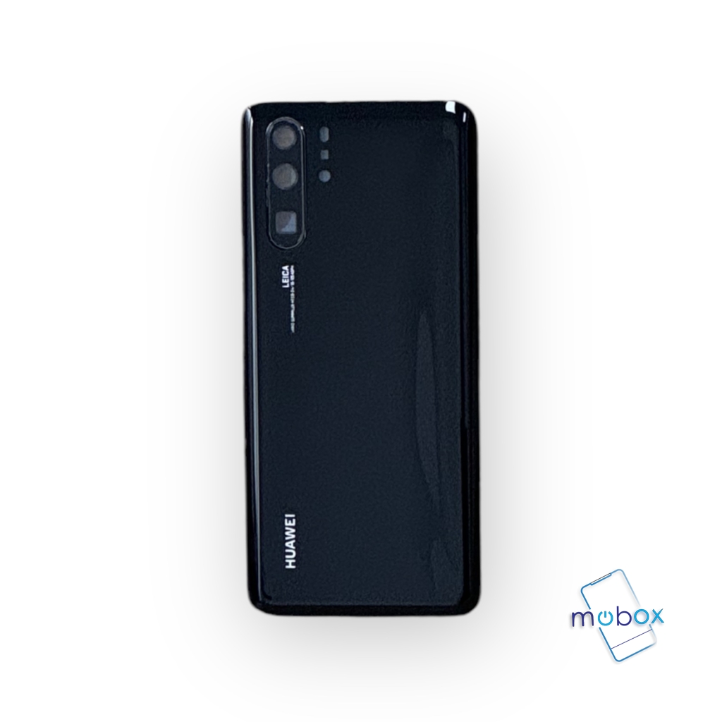 Заден капак за Huawei P30 Pro / VOG / със стъкло камера/Задно стъкло / Black/ Черен