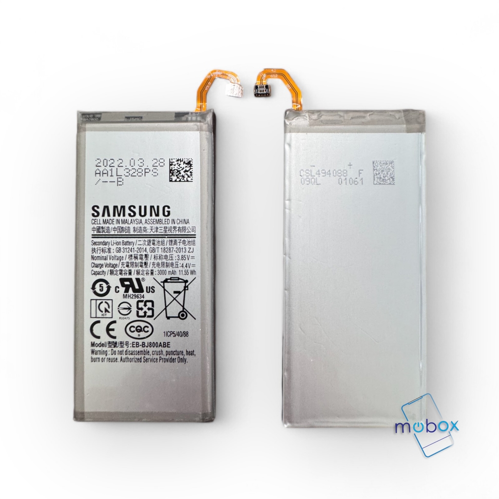 Батерия EB-BJ800ABE за Samsung Galaxy J6 2018 J600, Samsung Galaxy A6 A600/3000mAh/ Оригинал