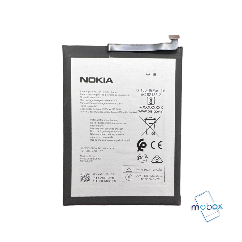 Батерия WT340 Nokia G10, Nokia G20 /5050mAh/ Оригинал