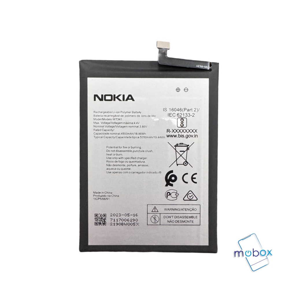 Батерия WT341 за Nokia G11, Nokia G21 /5050mAh/ Ориг
