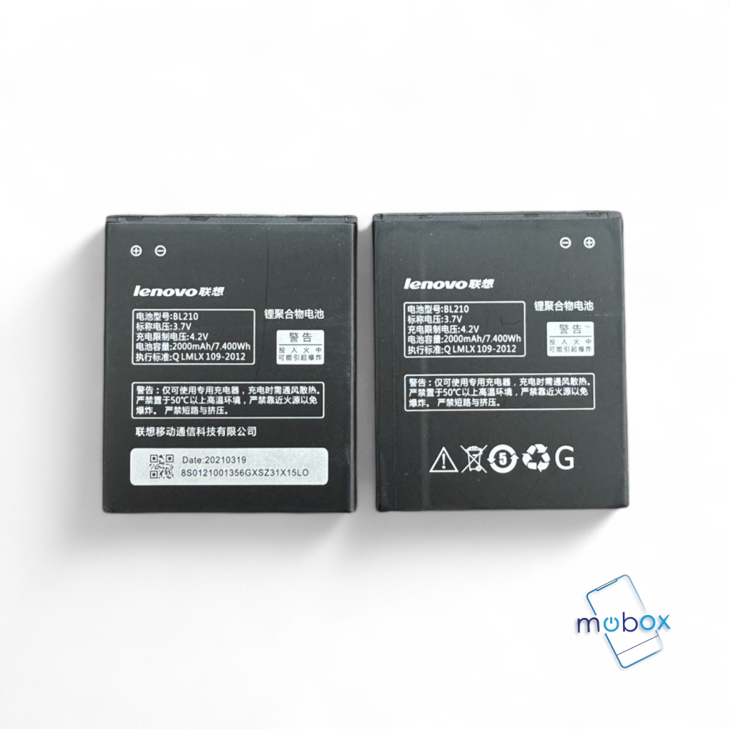 Батерия BL210 за Lenovo A536, Lenovo A606 , Lenovo A766, Lenovo S650/2000mAh/ Оригинал