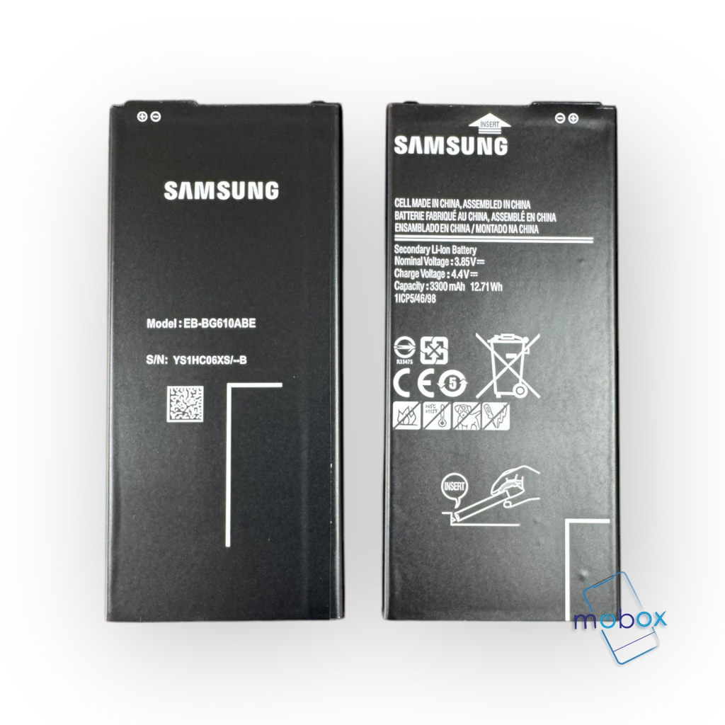 Батерия EB-BG610ABE за Samsung Galaxy J6 Plus J610, J4 Plus J415, J7 Prime G610, J4 Core J410, J7 Prime 2 G611FD /3300mAh/ Оригинал