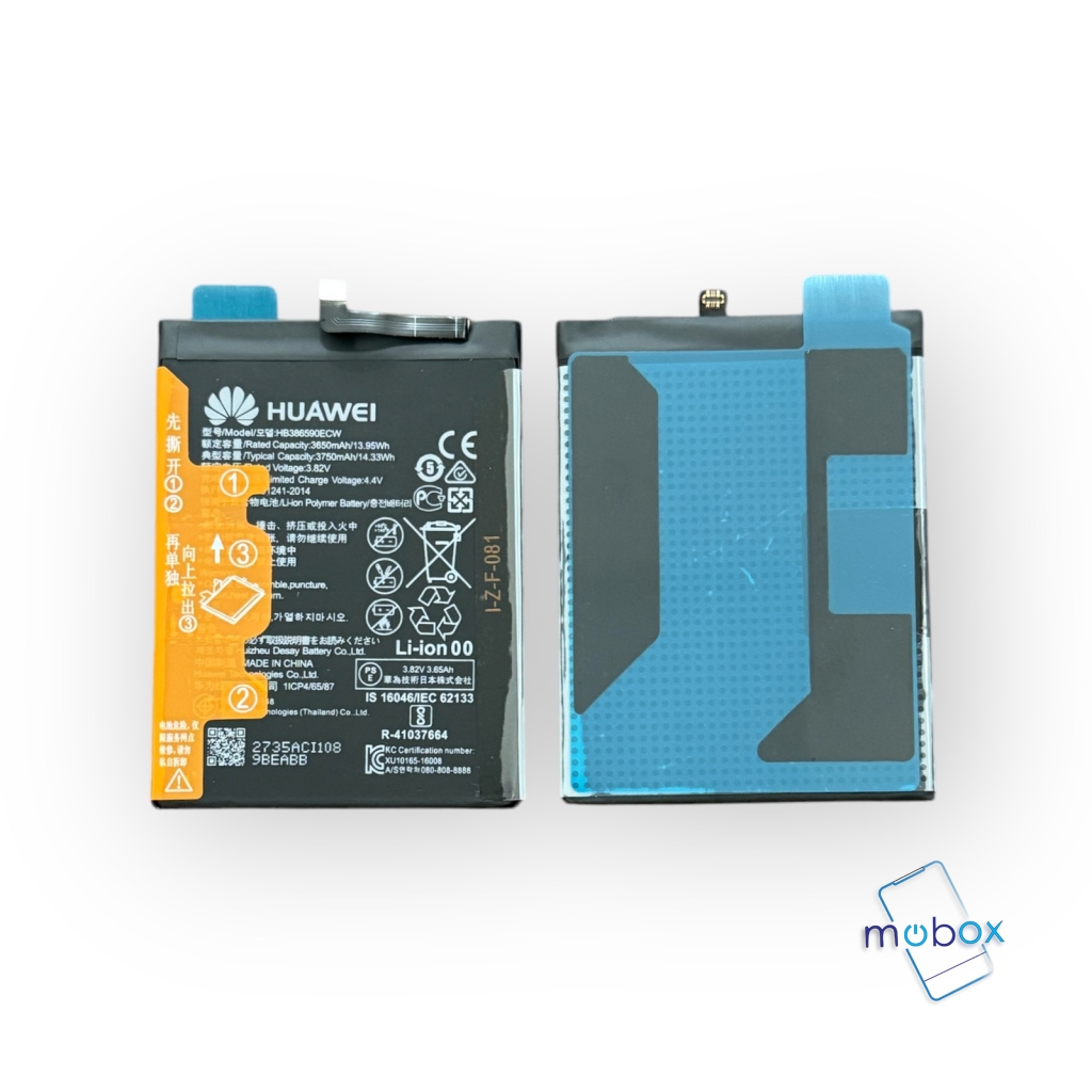 Батерия HB386590ECW Huawei Mate 20 Lite, P10 Plus, Honor 8X, Nova 5T, Honor 20 /3750mAh/ HB386589ECW/ Ориг