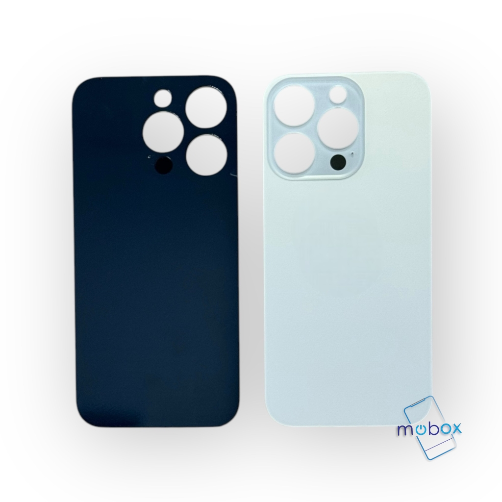 Заден капак за iPhone 14 Pro /Big Hole/ Задно стъкло/ Silver/ Сребрист- Бял