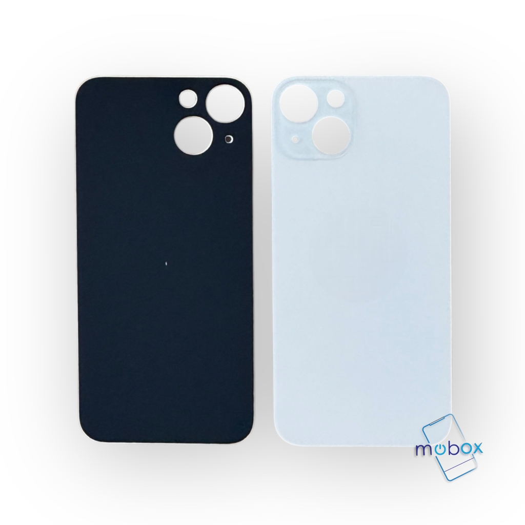 Заден капак за iPhone 13 /Big Hole/ Задно стъкло/ Starlight/ Бял