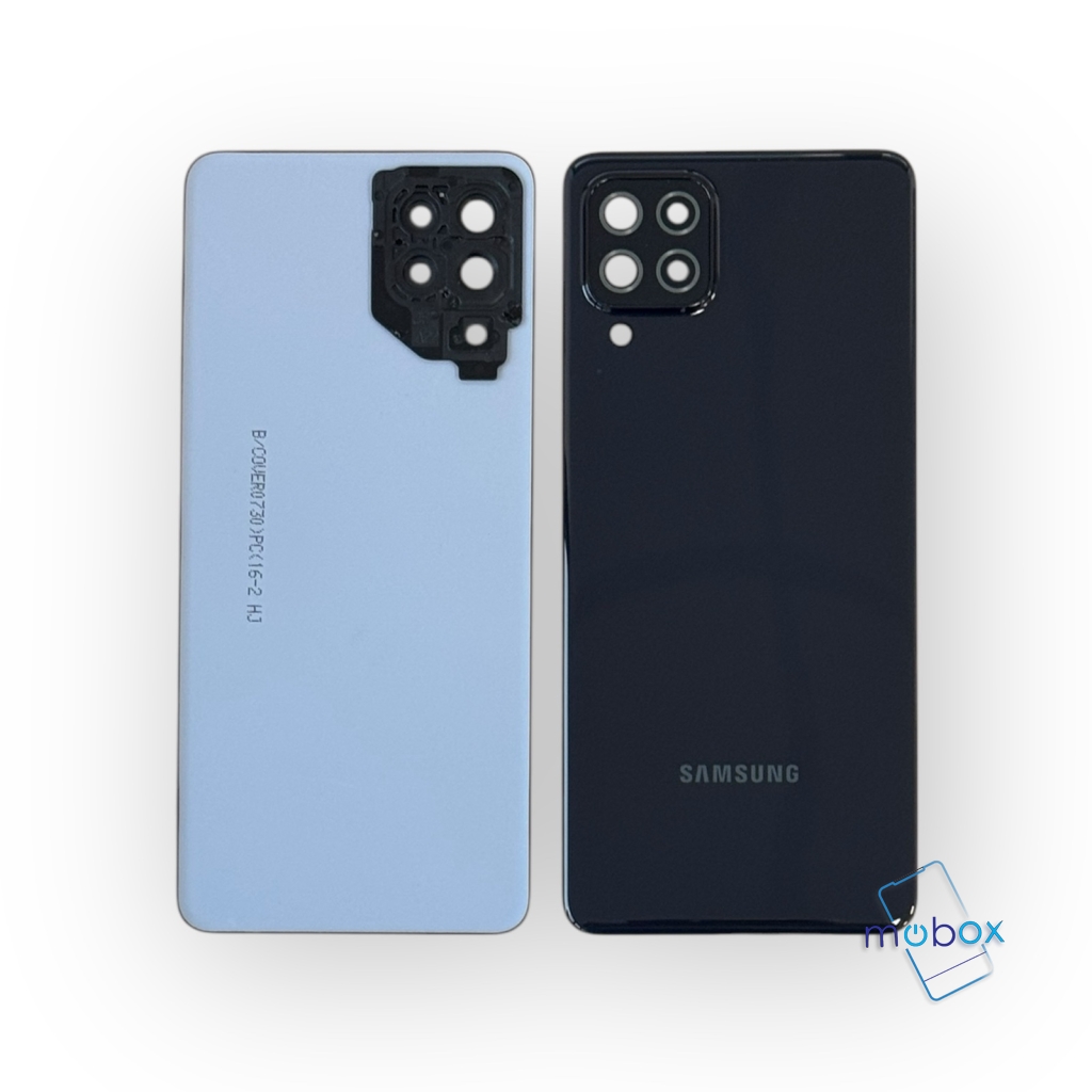 Заден капак за Samsung Galaxy A22 4G / SM-A225F / със стъкло камера/ Черен