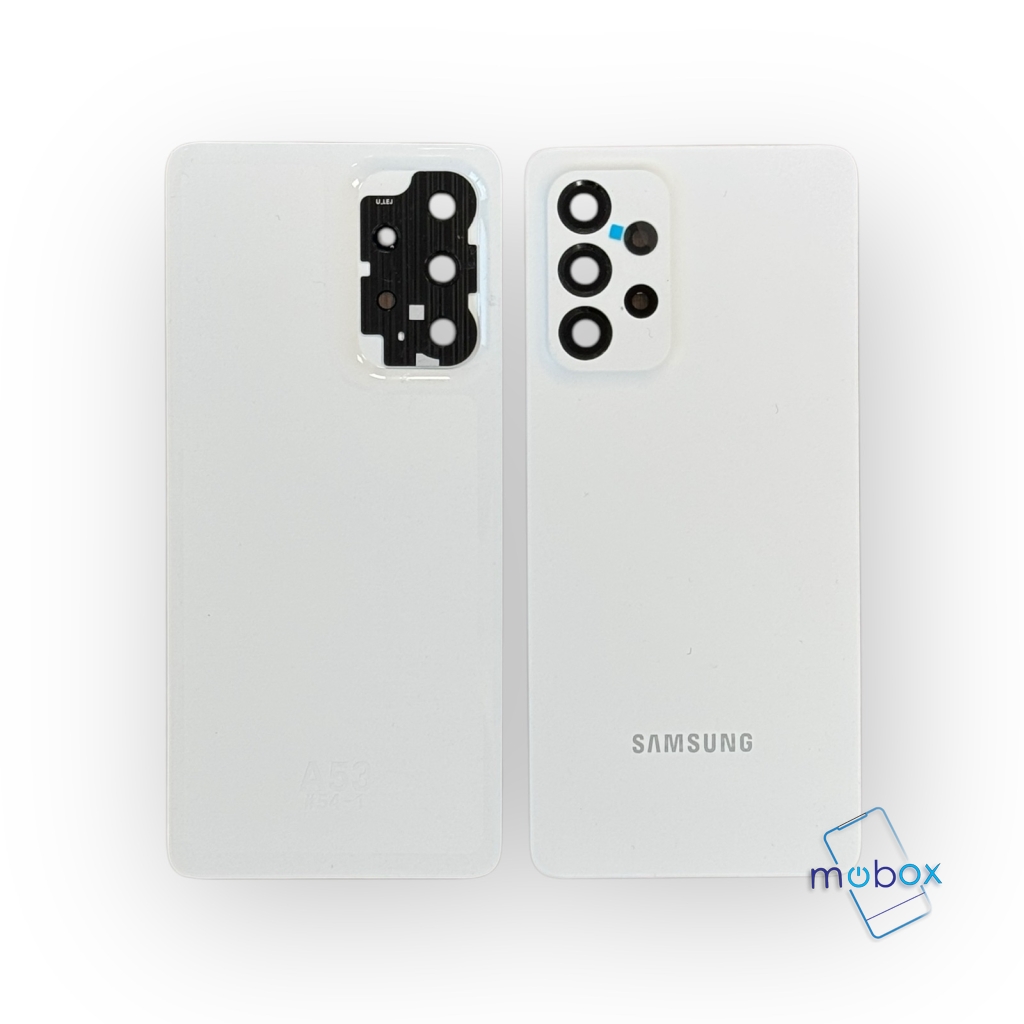 Заден капак за Samsung Galaxy A53 5G /SM-A536B /със стъкло камера/ awesome white/ Бял