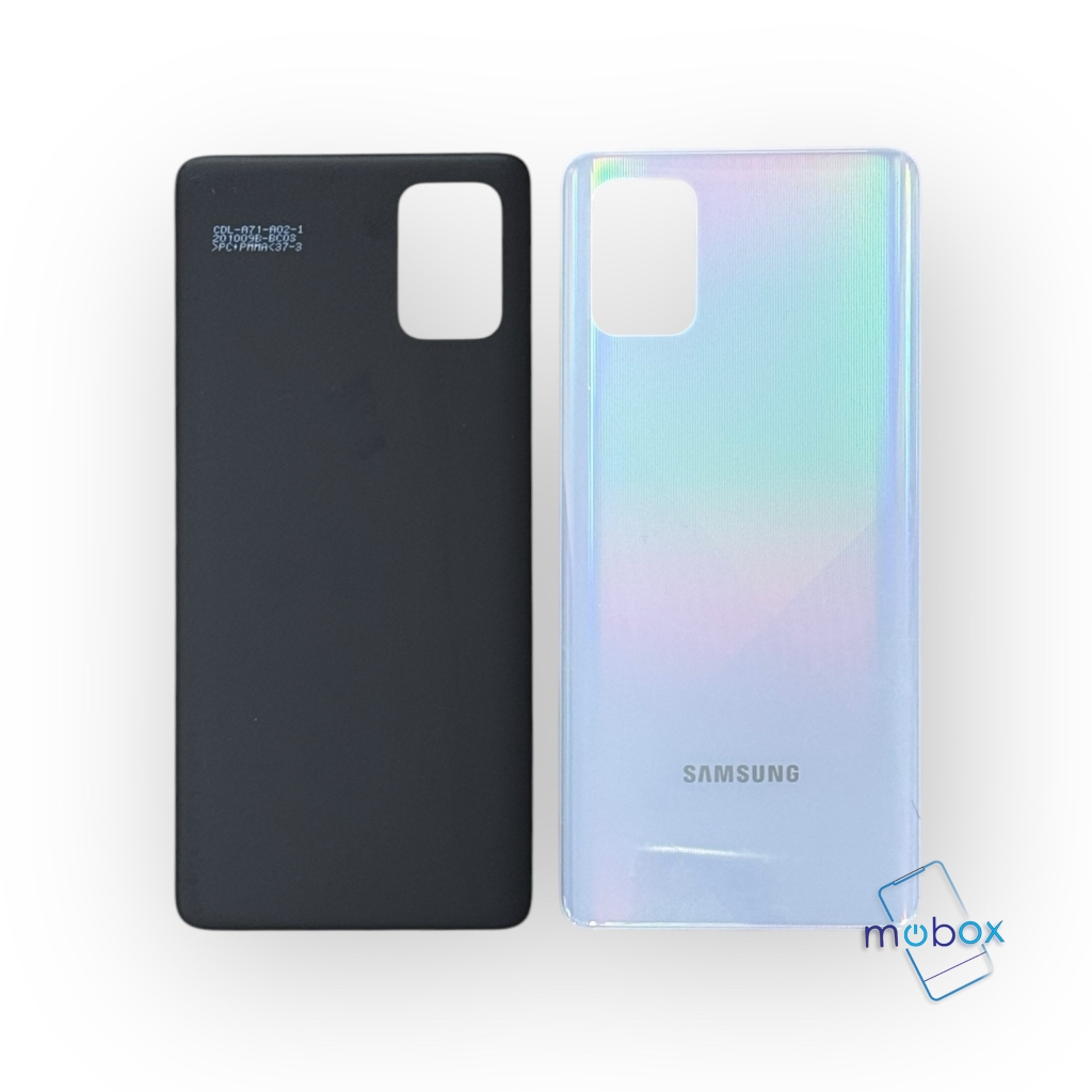 Заден капак за Samsung Galaxy A71, SM-A715F/Задно стъкло /prism crush silver/ Бял