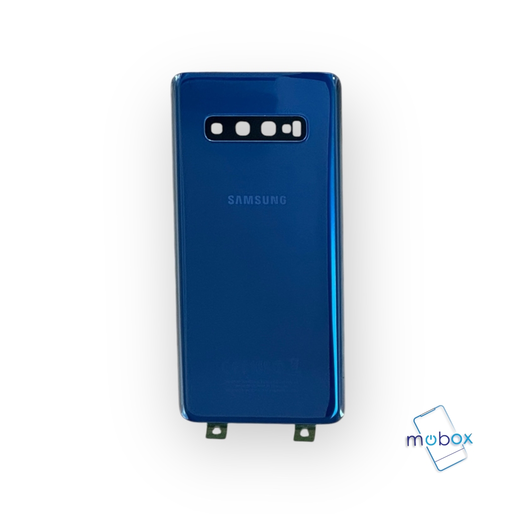 Заден капак за Samsung Galaxy S10 Plus G975 със стъкло камера Задно стъкло/ Син