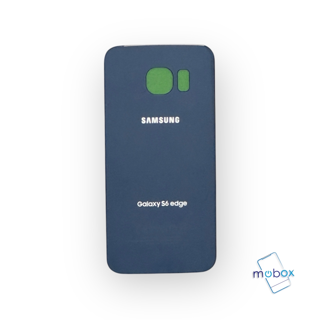 Заден капак за Samsung Galaxy S6 Edge G925 / Задно стъкло/ Тъмно син