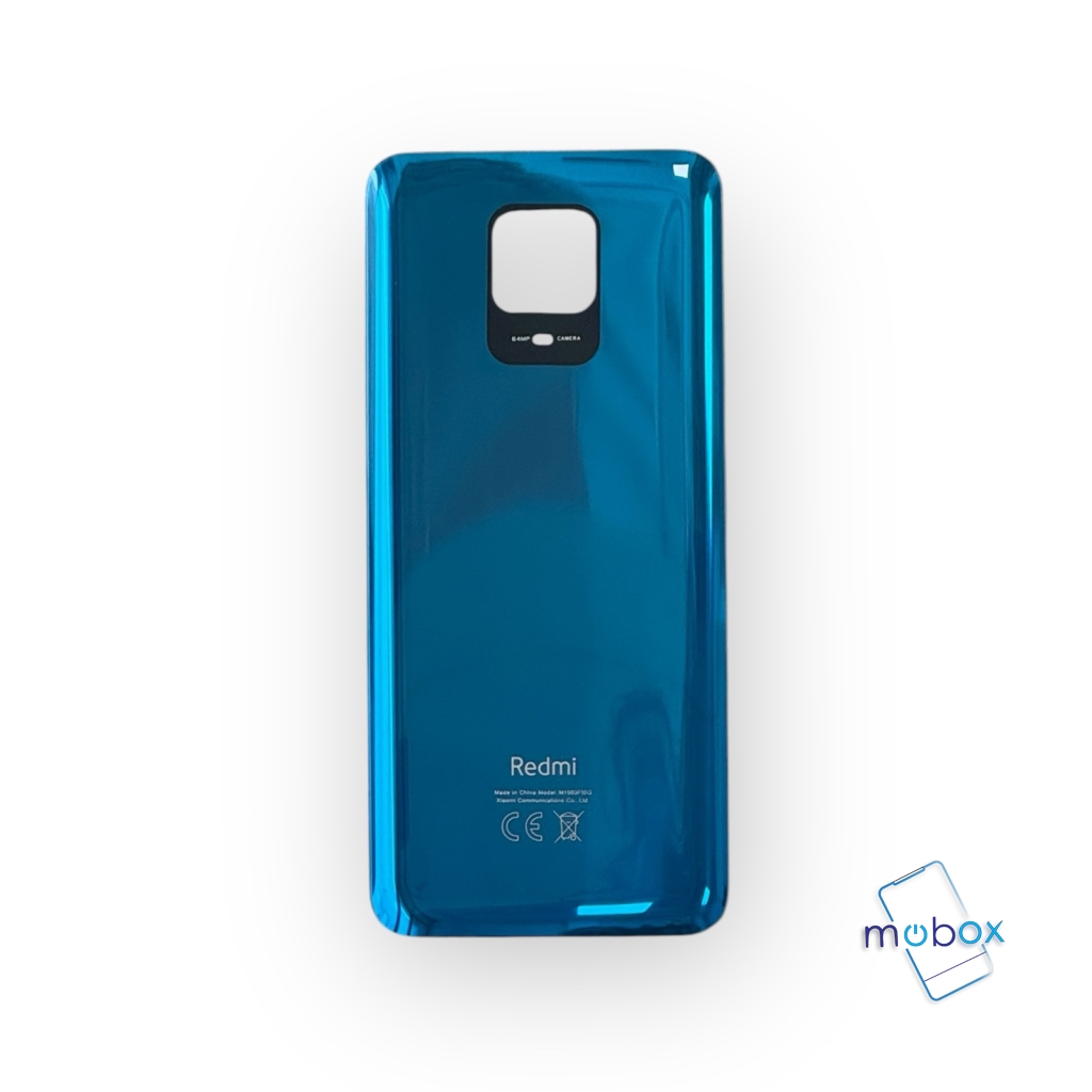 Заден капак за Xiaomi Redmi Note 9 Pro / Redmi Note 9S /M2003J6B2G, M2003J6A1G/Задно стъкло/Aurora Blue / Син
