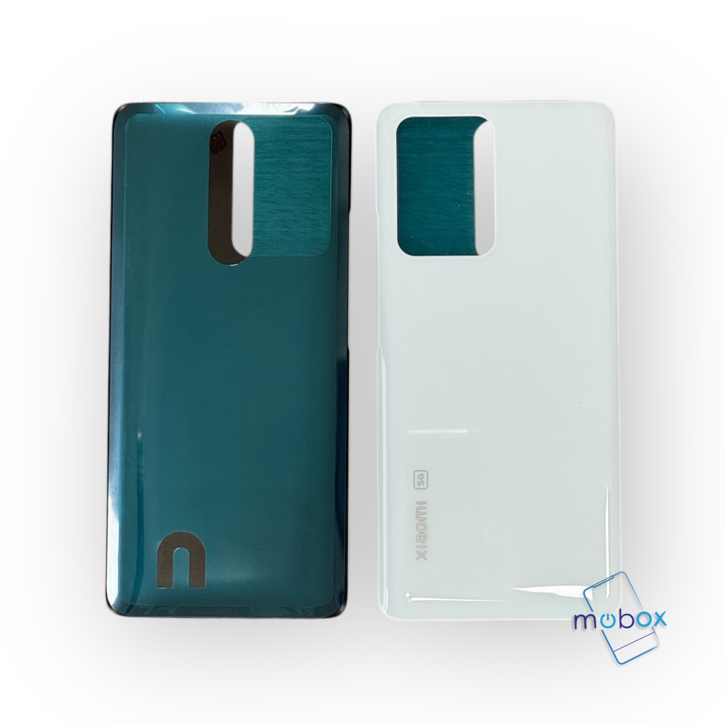 Заден капак за Xiaomi Mi 11T / Mi 11T Pro 5G /21081111RG, 2107113SG / Задно стъкло / Moonlight White/Бял