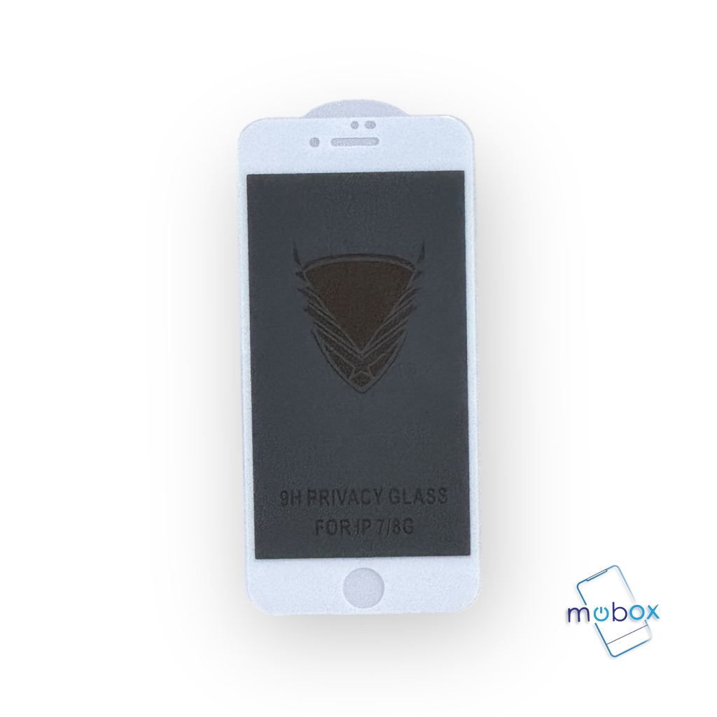 Privacy Стъклен протектор за Iphone 7, Iphone 8 Golden Armor , OG Full Glue/ Бял