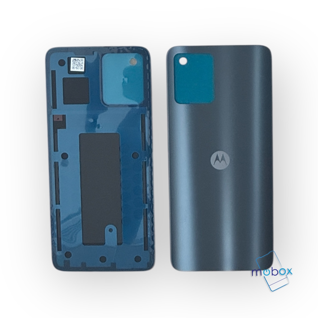 Заден капак за Motorola Moto G14 / XT2341 / Steel Gray / Тъмно сив, черен