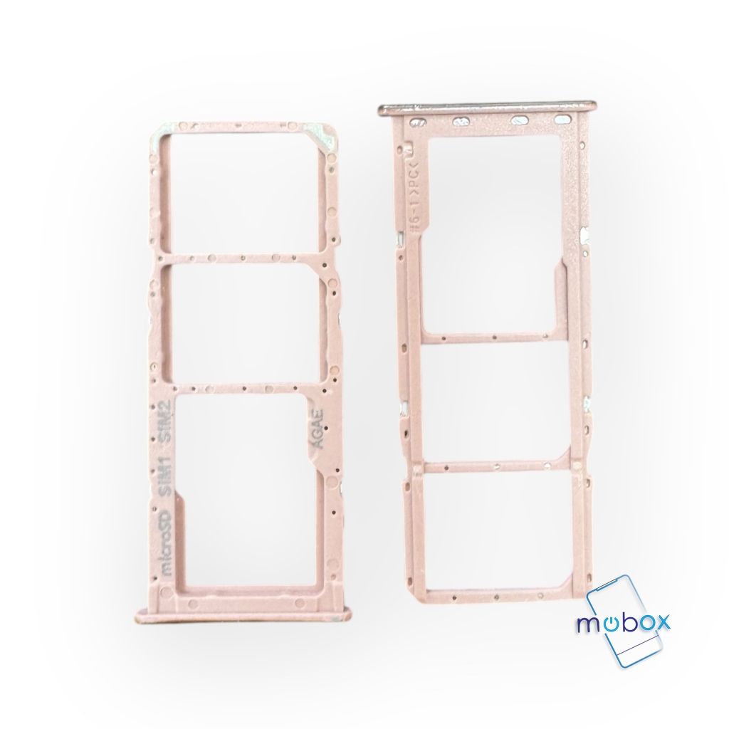 SIM държач за Samsung Galaxy A71, SM-A715 /A51 / A515 /Sim Card, microSD Tray / розов
