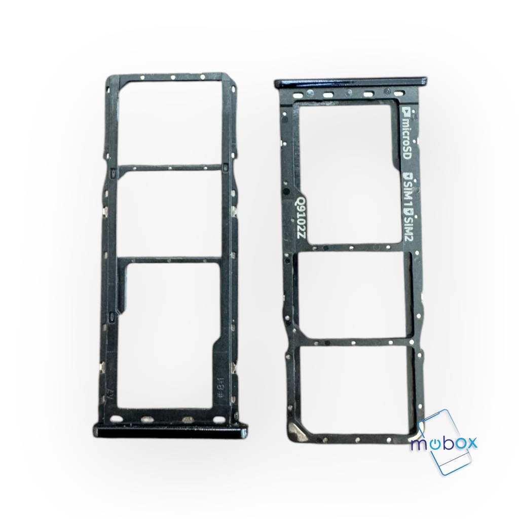 SIM държач за Samsung Galaxy A7 2018, SM-A750F /Sim Card, microSD Tray / черен