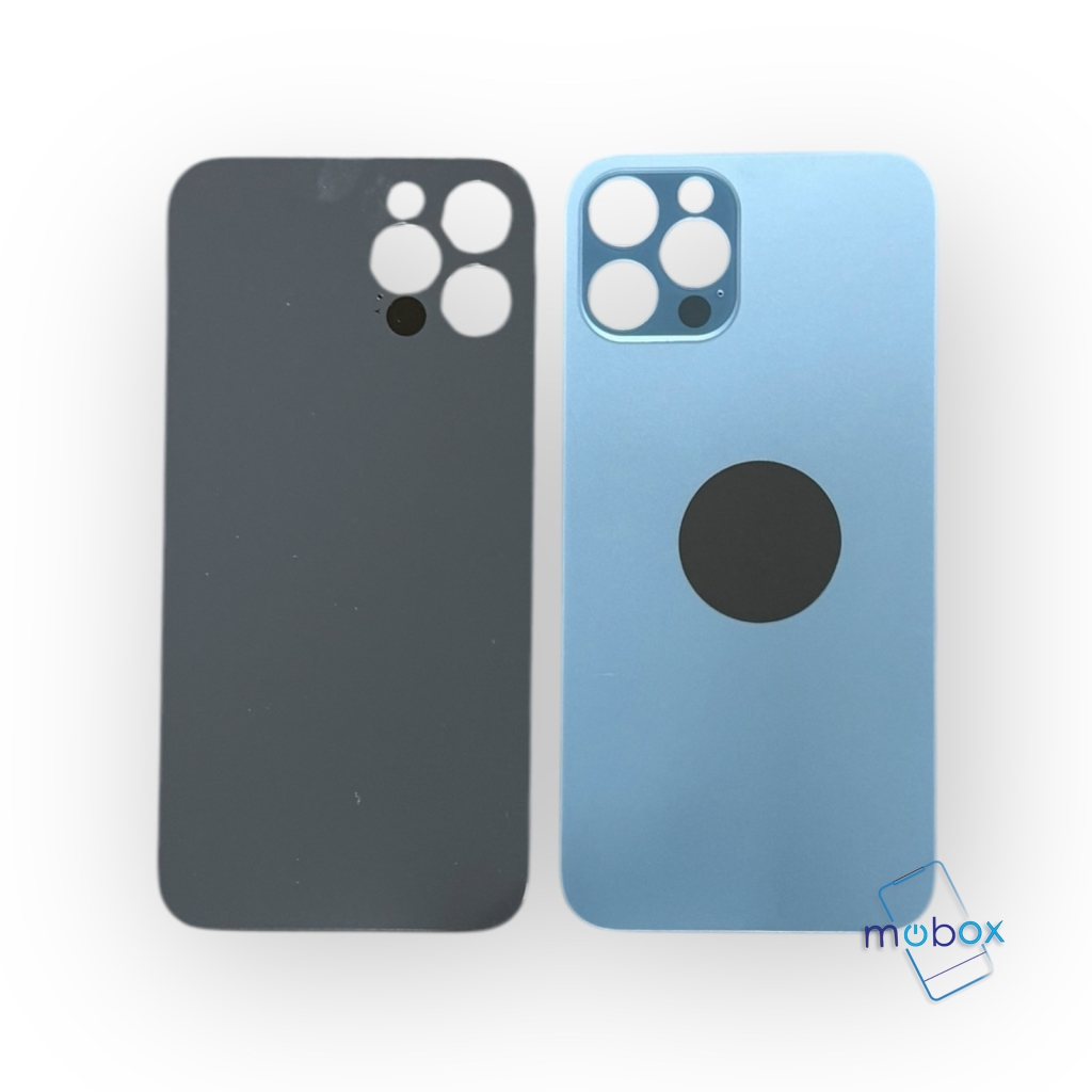 Заден капак за iPhone 12 Pro /Big Hole/ Задно стъкло/ Pacific Blue / Син