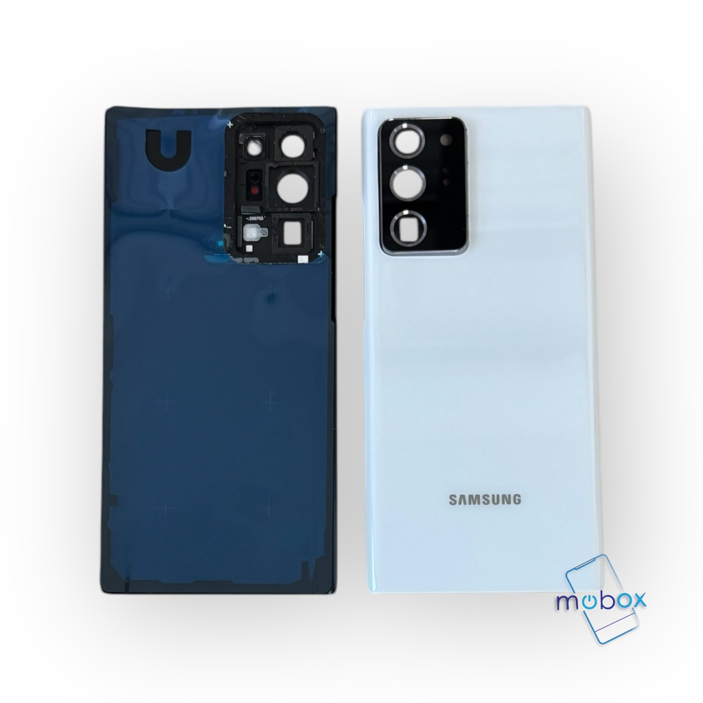Заден капак за Samsung Galaxy Note 20 Ultra / SM-N985F, SM-N986B/  със стъкло камера /Задно стъкло/ бял