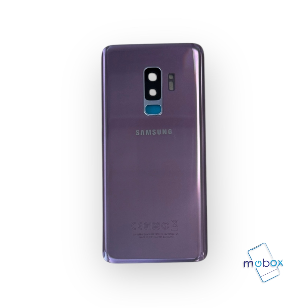 Заден капак за Samsung Galaxy S9+ S9 Plus G965 G965F / Задно стъкло / Със стъкло камера/ Purple/ Лилав