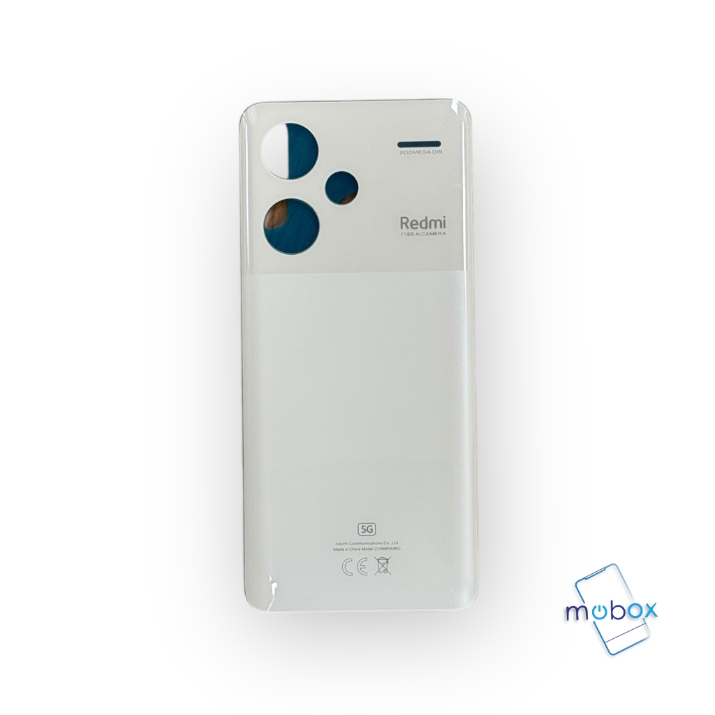 Заден капак за Xiaomi Redmi Note 13 Pro+ / Xiaomi Redmi Note 13 Pro Plus / 23090RA98C, 23090RA98G, 23090RA98I / White / Бял