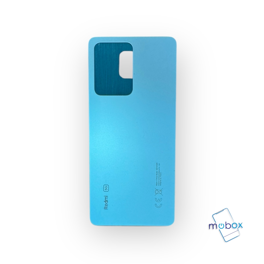 Заден капак за Xiaomi Redmi Note 12 Pro 5G / 22101316C, 22101316I, 23013RK75C, 22101316G/Задно стъкло/ Син