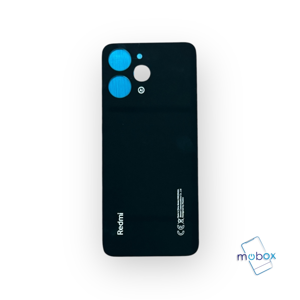 Заден капак за Xiaomi Redmi 12, 23053RN02A, 23053RN02Y / midnight black, черен
