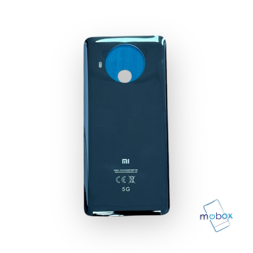 Заден капак за Xiaomi Mi 10T Lite / M2007J17G / Задно стъкло /Pearl Gray/ Тъмно сив, черен