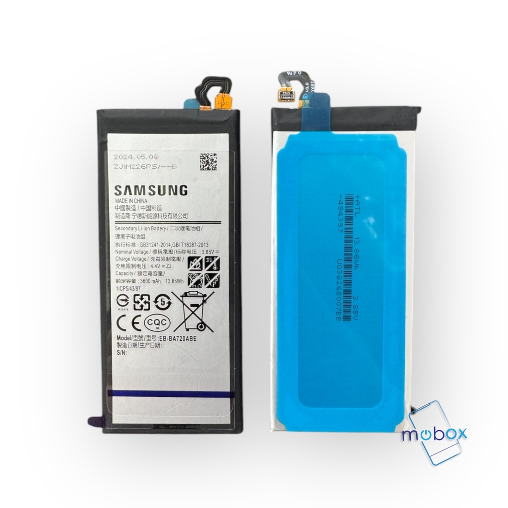 Батерия EB-BA720ABE за Samsung Galaxy A7 2017 A720F,Samsung Galaxy J7 2017 J730F /3600mAh/ Оригинал