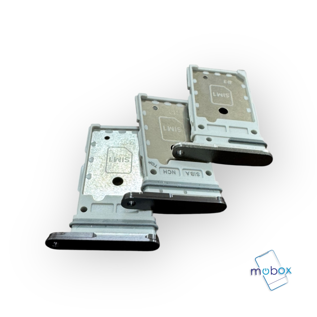 SIM държач за Samsung Galaxy S24 Ultra 4G / SM-S928B / Dual Sim Tray /Black/ Черен